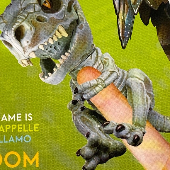Fingerlings Untamed Ferocious Bonehead TRex Doom Interactive Pet Dinosaur Toy - Picture 6 of 8
